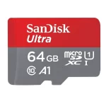 کارت حافظه سن دیسک میکرو اس دی مدل Ultra A1 ظرفیت 64 گیگابایت