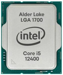 پردازنده اینتل مدل Core i5 12400