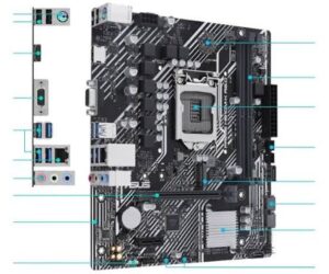 مادربرد ایسوس مدل PRIME H510M-K
