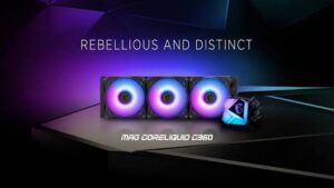 فن پردازنده آبی ام اس آی مدل MAG CORE LIQUID C360
