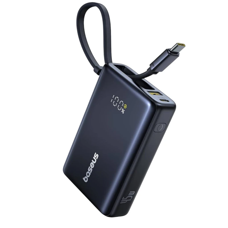 پاوربانک باسئوس مدل PicoGo 45W ظرفیت 10000 میلی آمپر ساعت