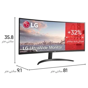 مانیتور ال جی 34WQ60C-B