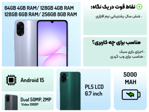 گوشی سامسونگ A07