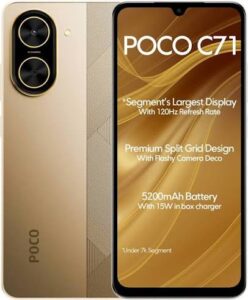 موبایل شیائومی Poco C71 حافظه 128/8