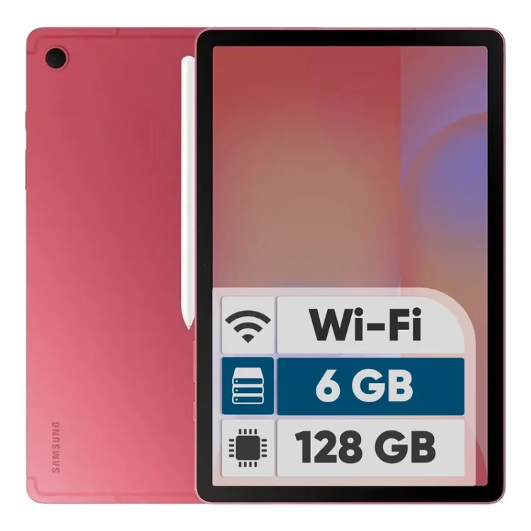 تبلت 10.9 اینچ سامسونگ مدل Galaxy Tab S10 Lite Wi-Fi با ظرفیت 128 گیگابایت و رم 6 گیگابایت، رزولوشن دوربین اصلی ۸ مگاپیکسل، پشتیبانی از قلم