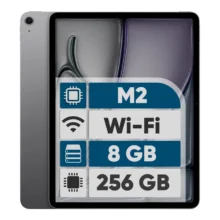 تبلت 13 اینچی اپل مدل iPad Air 2024 M2 Wi-Fi ظرفیت 256 گیگابایت و رم 8 گیگابایت