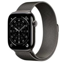 ساعت هوشمند 46 میلی متری اپل مدل Series 11 Titanium Case با بند Milanese