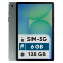 تبلت 10.9 اینچ سامسونگ مدل Galaxy Tab S10 Lite 5G با ظرفیت 128 گیگابایت و رم 6 گیگابایت، قابلیت پشتیبانی از سیم‌ کارت، رزولوشن دوربین اصلی ۸ مگاپیکسل، پشتیبانی از قلم