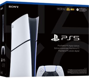کنسول بازی سونی مدل PlayStation 5 Slim Digital ظرفیت 825 گیگابایت