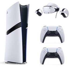 کنسول بازی سونی مدل PlayStation 5 Slim ظرفیت 1 ترابایت به همراه دسته اضافی و هدست VR2