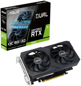 کارت گرافیک ایسوس Dual RTX 3050 V2 OC 8GB