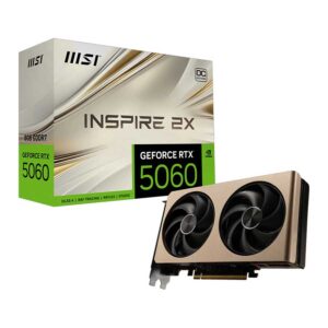 کارت گرافیک ام اس آی RTX 5060 8G INSPIRE 2X OC