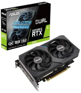 کارت گرافیک ایسوس مدل Dual GeForce RTX 3050 OC