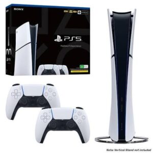 کنسول بازی سونی مدل PlayStation 5 Slim Digital ظرفیت یک ترابایت همراه دسته اضافه