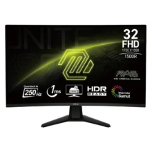 مانیتور خمیده گیمینگ 32 اینچ ام اس آی مدل MAG 32C6X