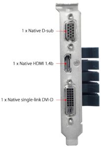 کارت گرافیک ایسوس مدل GT710 SL 2GD3