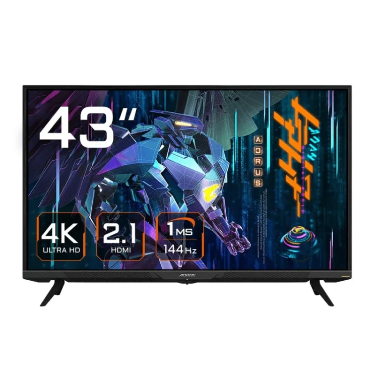 مانیتور 43 اینچ گیگابایت مدل AORUS FV43U-EK