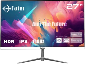 مانیتور گیمینگ 27 اینچ فاطر مدل F27-180 B1-W1