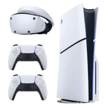 کنسول بازی سونی مدل PlayStation 5 Slim ظرفیت 1 ترابایت به همراه دسته اضافی و هدست VR2