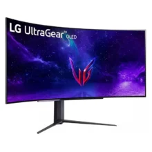 مانیتور خمیده گیمینگ 45 اینچ ال جی مدل UltraGear OLED 45GR95QE