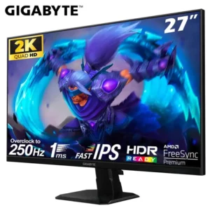 مانیتور گیمینگ 27 اینچ گیگابایت مدل GS27QX