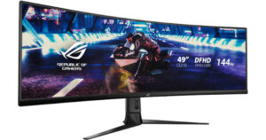 مانیتور خمیده گیمینگ 49 اینچ ایسوس مدل ROG Strix XG49VQ