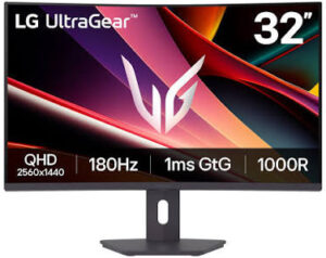 مانیتور خمیده گیمینگ 32 اینچ ال جی مدل 32G600A-B