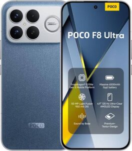 موبایل شیائومی Poco F8 Ultra حافظه 512/16
