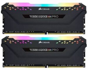 رم کورسیر VENGEANCE RGB PRO 16GB DDR4 3200MHz CL16 دوکاناله