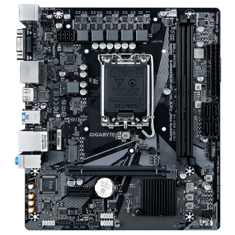 مادربرد گیگابایت مدل H610M S2H V2 rev. 1.0