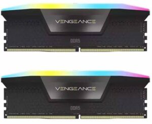 رم کورسیر VENGEANCE RGB 32GB DDR5 6600MHz CL38 دوکاناله