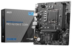 مادربرد ام اس آی PRO H610M-E