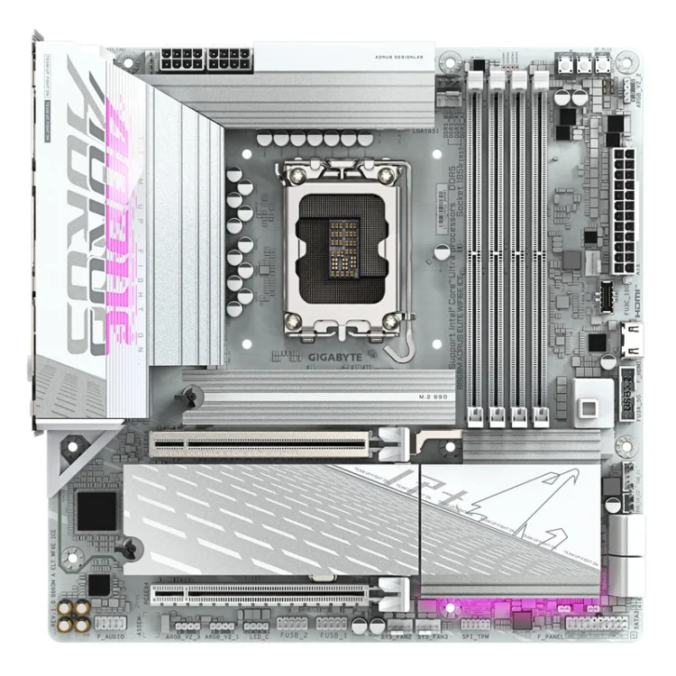 مادربرد گیگابایت مدل B860M AORUS ELITE WIFI6E ICE
