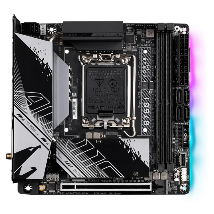مادربرد گیگابایت مدل B760I AORUS PRO DDR4 Rev. 1.x