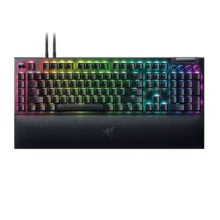 کیبورد مخصوص بازی ریزر مدل  BlackWidow V4 Pro Yellow Switch