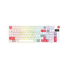 کیبورد بی‌سیم گیمینگ فنتک مدل Atom Pro97 MK918 Blueswitch