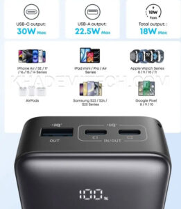 پاوربانک 30 وات انکر A110JH11