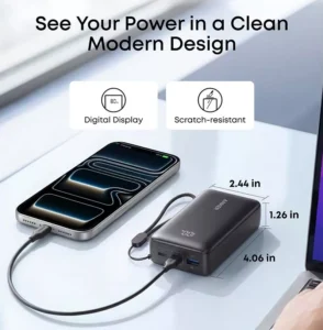 پاوربانک 30 وات انکر A110JH11