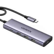 هاب 5 پورت USB-C یوگرین مدل CM511 کد 15596