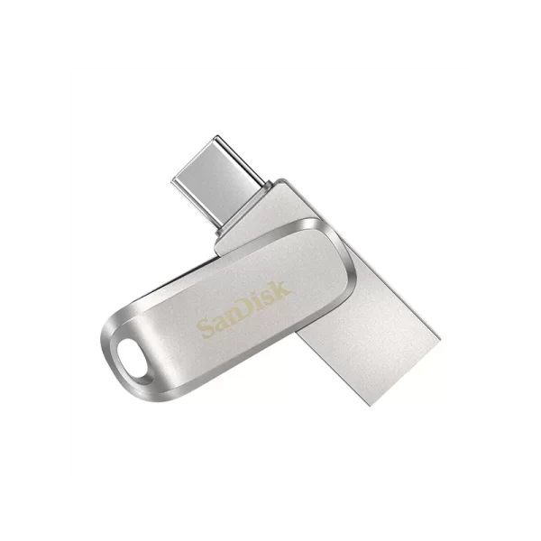 فلش مموری سن دیسک مدل Ultra Dual Drive Luxe ظرفیت 256 گیگابایت
