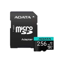 کارت حافظه ای دیتا میکرو اس دی مدل Premier CL10 100MBps ظرفیت 256 گیگابایت با خشاب