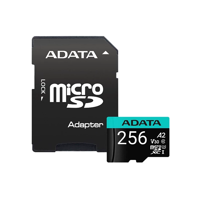 کارت حافظه ای دیتا میکرو اس دی مدل Premier CL10 100MBps ظرفیت 256 گیگابایت با خشاب