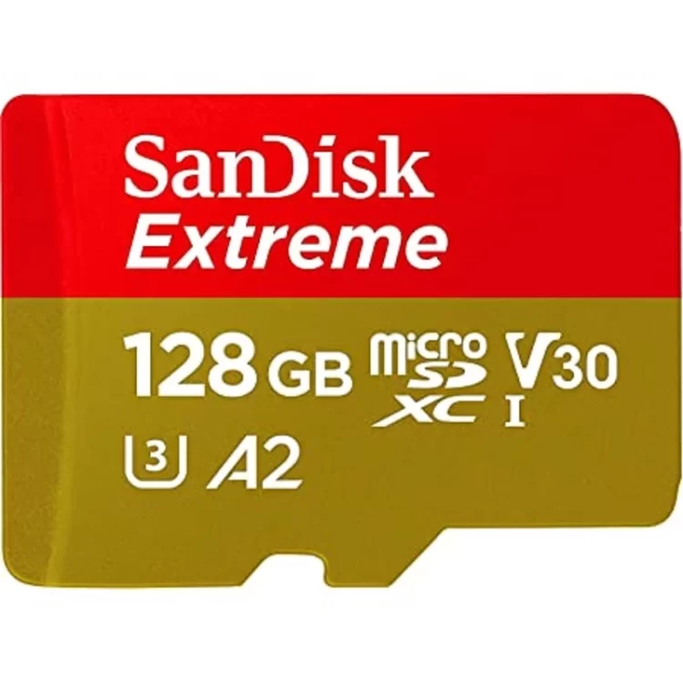 کارت حافظه سن دیسک میکرو اس دی مدل Extreme A2 ظرفیت 128 گیگابایت