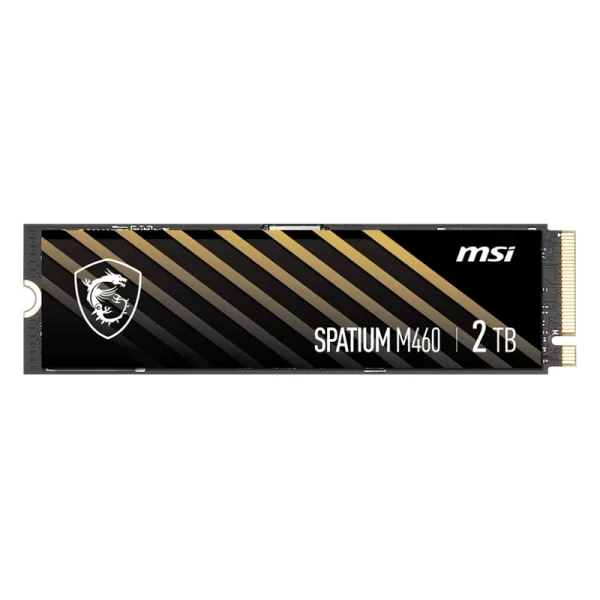 اس اس دی اینترنال ام اس آی SPATIUM M460 PCIe 4.0 NVMe M.2 ظرفیت 2 ترابایت