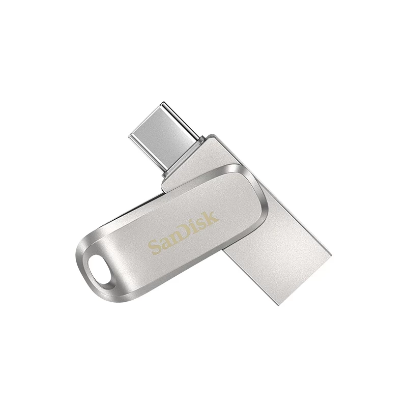 فلش مموری سن دیسک مدل Ultra Dual Drive Luxe USB Type-C ظرفیت 128 گیگابایت