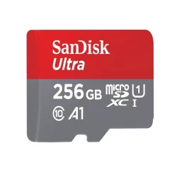 کارت حافظه microSDXC سن دیسک مدل Ultra A1 کلاس 10 استاندارد UHS-I سرعت 150MBps ظرفیت 256 گیگابایت
