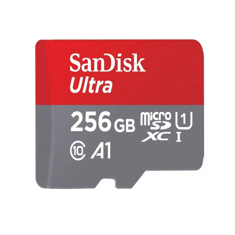 کارت حافظه سن دیسک میکرو اس دی مدل Ultra A1 ظرفیت 256 گیگابایت