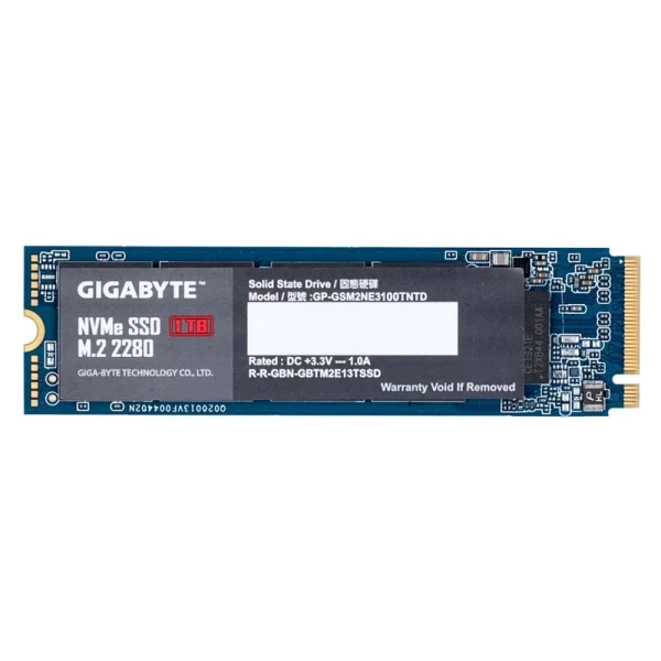 حافظه SSD اینترنال گیگابایت 2280 ظرفیت 1 ترابایت