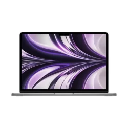 لپ تاپ اپل 13.6 اینچی مدل Apple MacBook Air 2022 Space Gray MLXW3 پردازنده M2 رم 8GB حافظه 256GB SSD