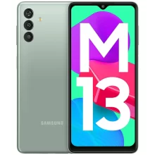موبایل سامسونگ مدل Galaxy M13 دو سیم کارت ظرفیت 64 گیگابایت و رم 4 گیگابایت – پک هند